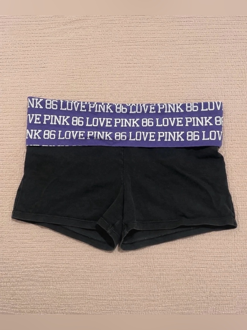 Vintage Y2K Victoria's Secret PINK Foldover
Yoga Shorts
